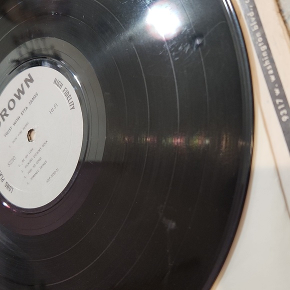 Etta James The Twist vinyl LP record - Picture 4 of 4